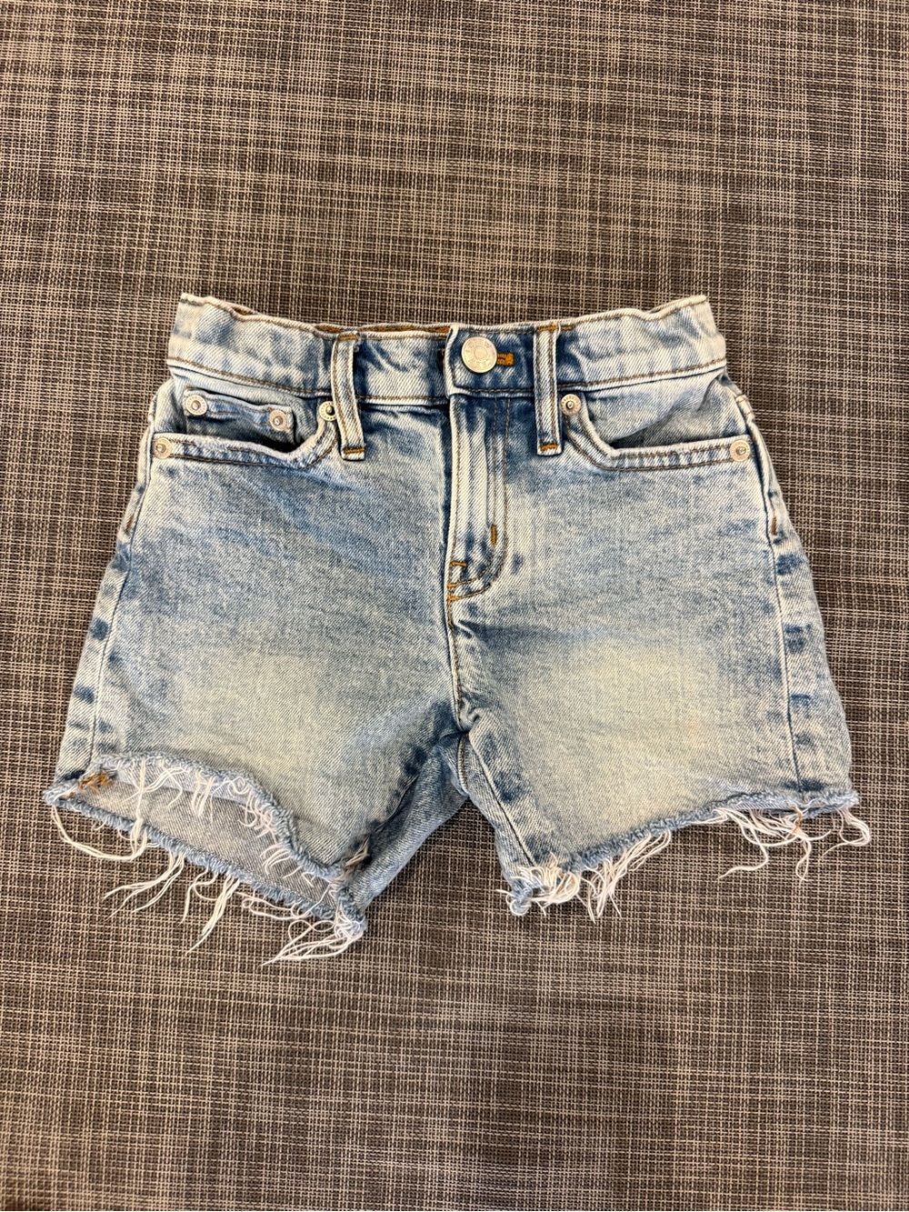 Light Wash Denim Cutoff Shorts  size 4
